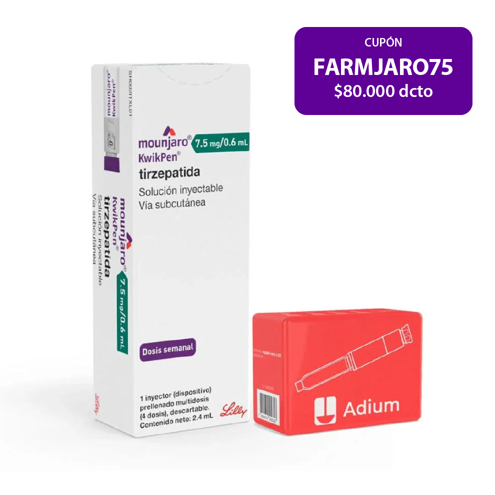tirzepatide es lo mismo que mounjaro 2.5 mg / 0.5 ml Frasco mpula - Tirzepatida Mounjaro (Tirzepatida) para Diabetes y