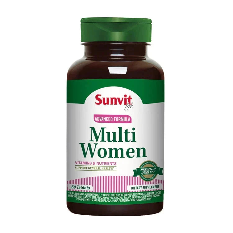 Multi Women x 60 tabletas Farmex-HelpVidaActiva-Persistente 