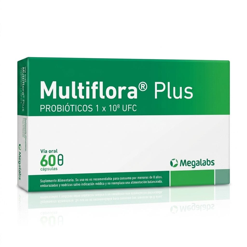 Multiflora plus x 60 cápsulas. Farmex-Yapp-Programa-Boleta 