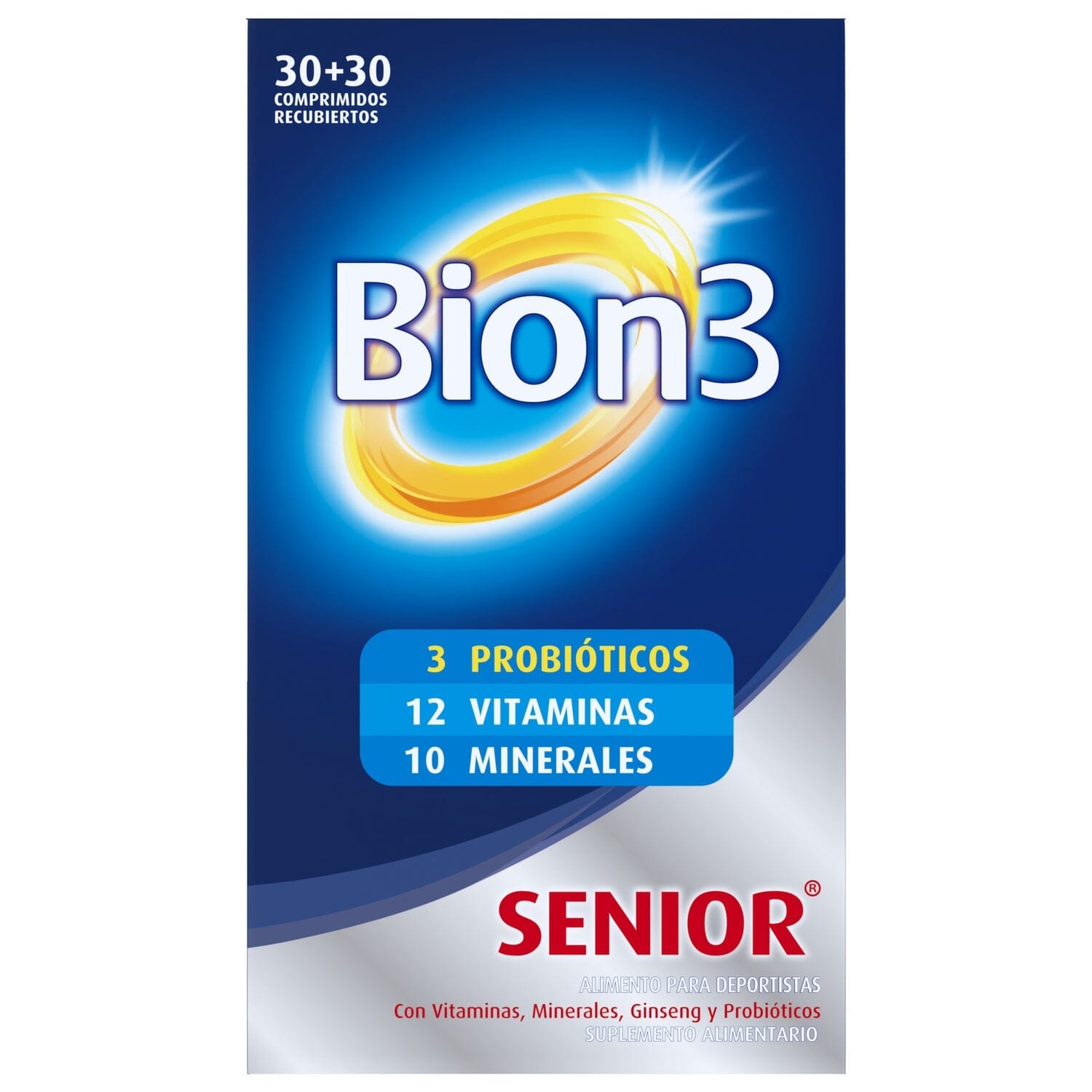 Multivitaminico Bion3 Senior por 60 Comprimidos procter & Gamble 