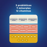 Multivitaminico con Probioticos Bion3 por 30 Comprimidos