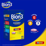 Bion3 Mini 60 Comprimidos Multivitamínico para niños