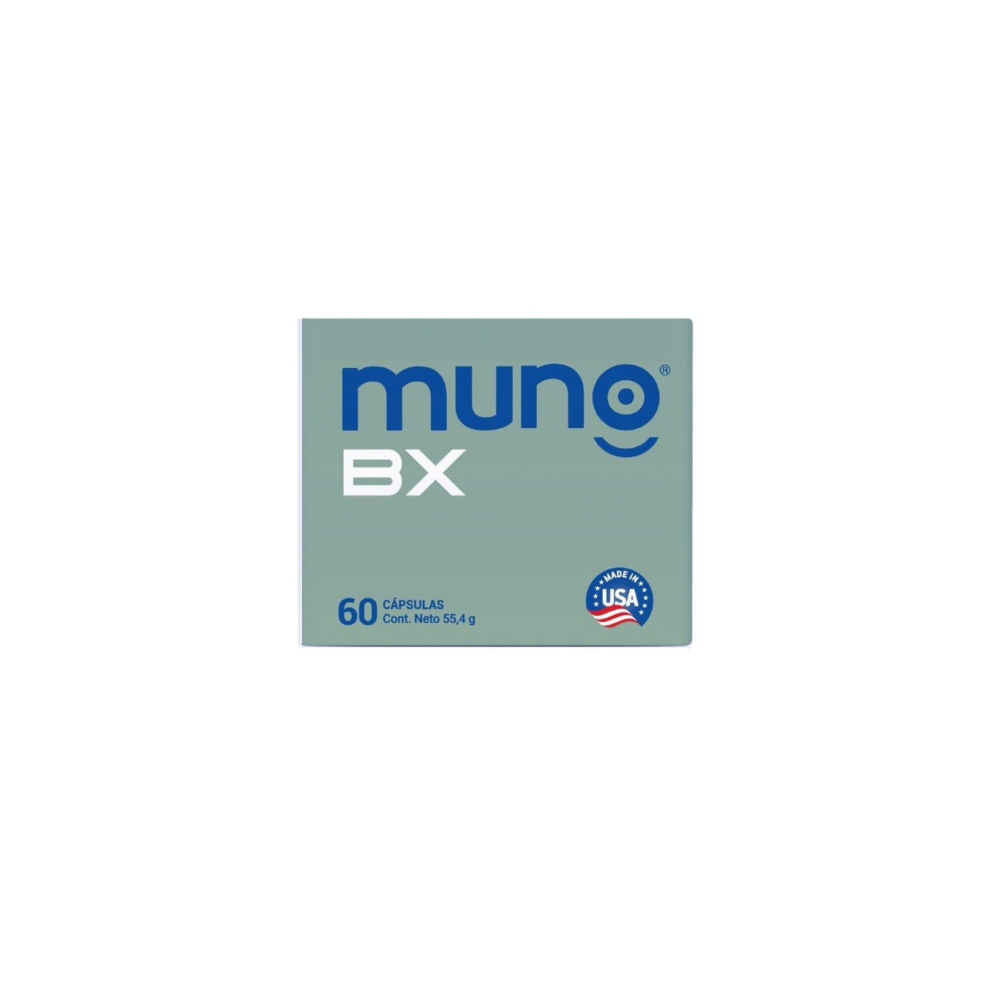 Muno "BX" Suplemento x 60 cápsulas Farmex-Pluxee-Persistente 