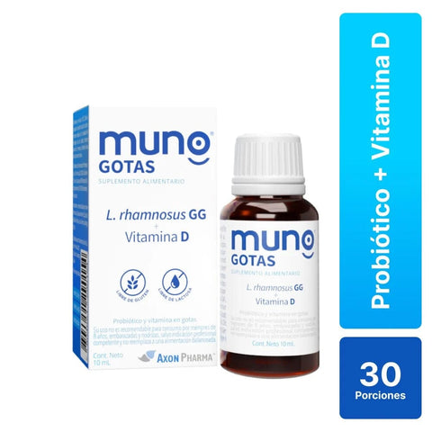 Muno Gotas Probioticos + Vitamina D x 10 mL 30 Dosis