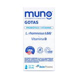 Muno Gotas Probioticos + Vitamina D x 10 mL 30 Dosis