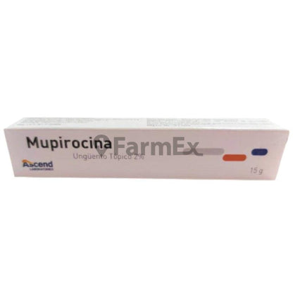 Mupirocina Ungüento 2 % x 15 g Farmex-VidaTres-Persistente 