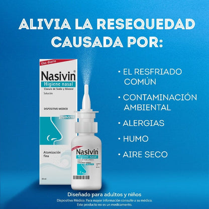 Nasivin Humecta Solución 30 ml procter & Gamble 
