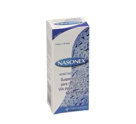 Nasonex Suspensión Nasal para Nebulización 50 mcg / dosis x 140 dosis.