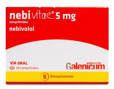 Nebivitae 5 mg x 28 comprimidos Farmex-MiaHealth-Persistente 