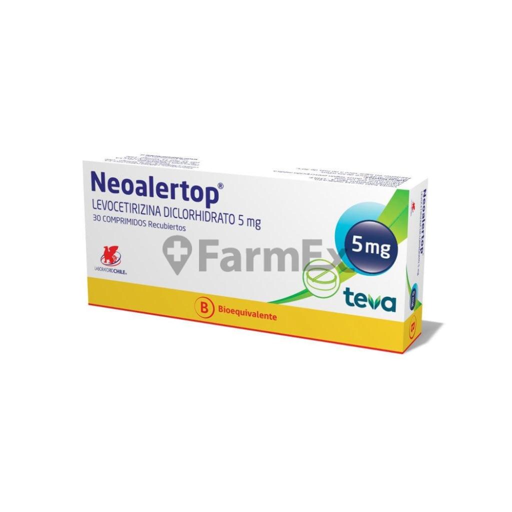 Neoalertop 5 mg x 30 comprimidos.