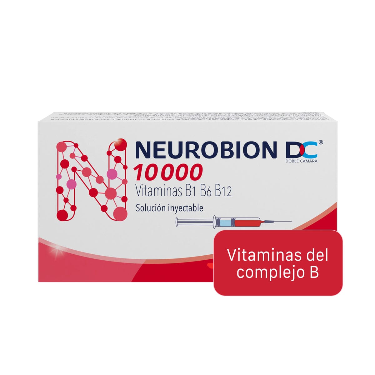 Neurobión DC Solución inyectable 3 jeringas.