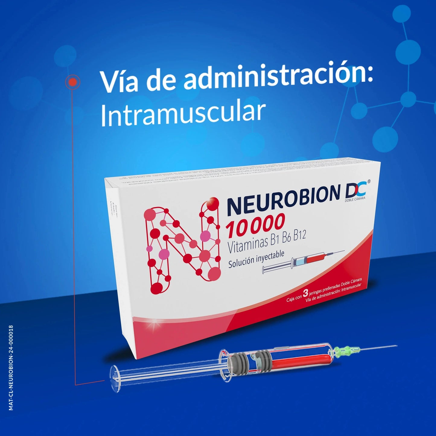Neurobión DC Solución inyectable 3 jeringas p&g 