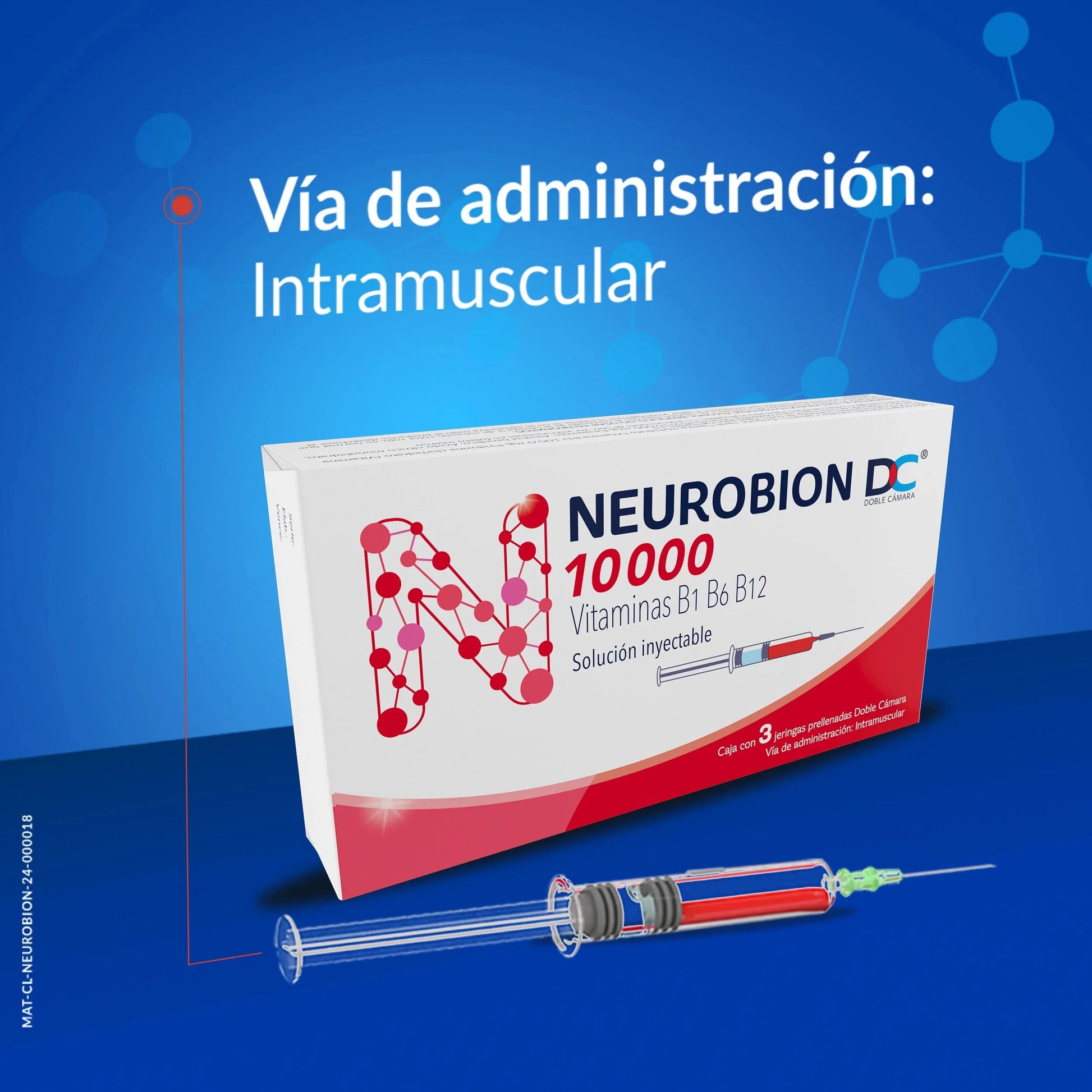 Neurobión DC Solución inyectable 3 jeringas p&g 