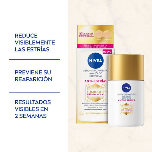 Nivea Body Serum Anti-Estrías Luminous 100 mL BEIERSDORF 
