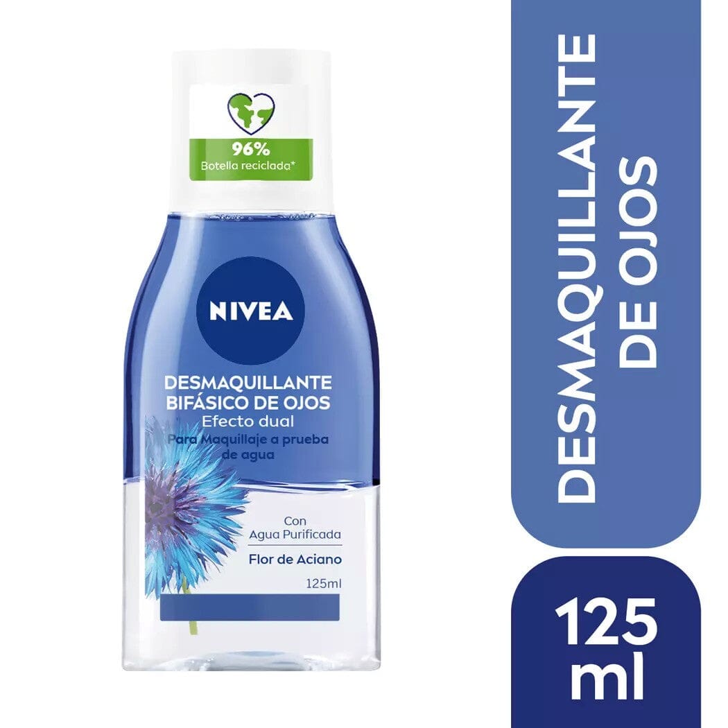 Nivea Desmaquillante Bifásico de ojos x 125 mL.