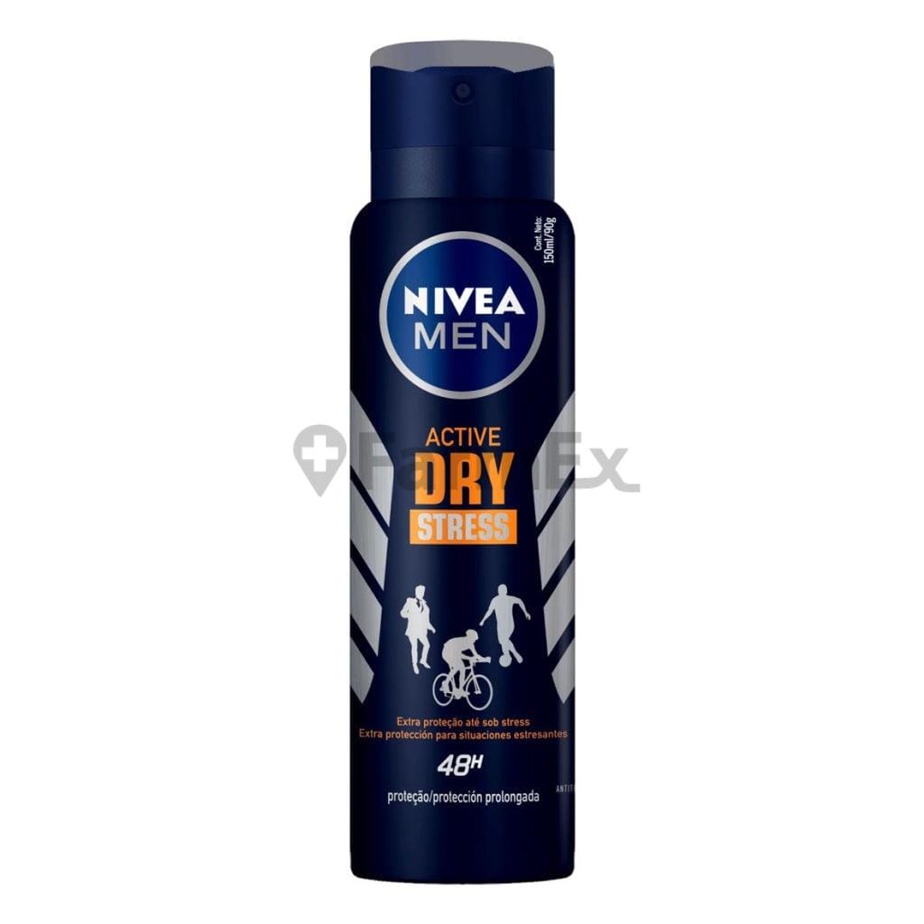 Nivea Men Active Dry Stress x 150 mL Farmex-Fonasa-Persistente 