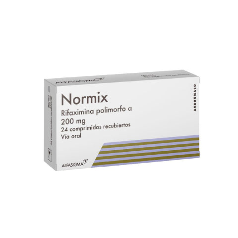 Normix 200 mg x 24 comprimidos "Ley Cenabast"