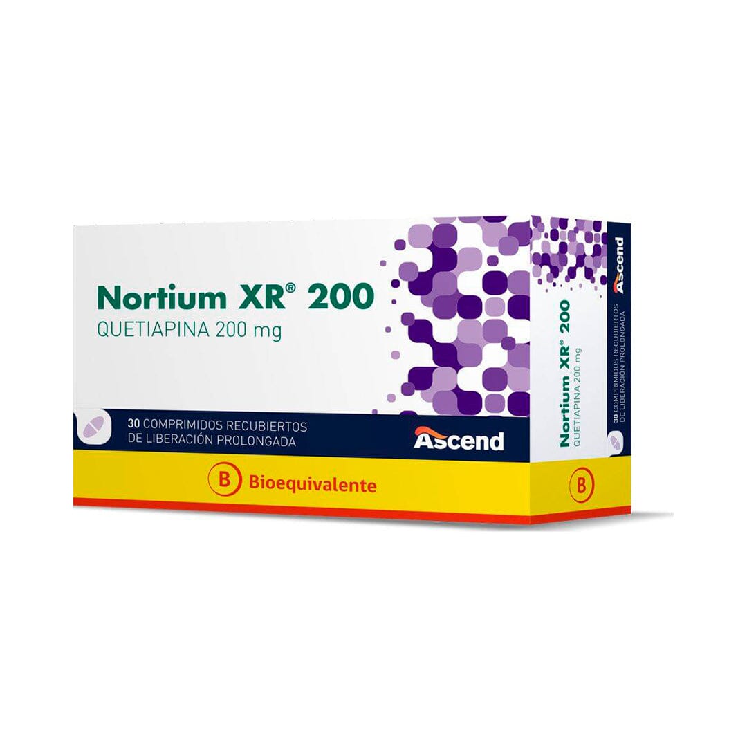 Nortium xr 200 mg x 30 comprimidos "Ley Cenabast" ASCEND 