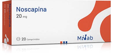 Noscapina 20 mg x 20 comprimidos.