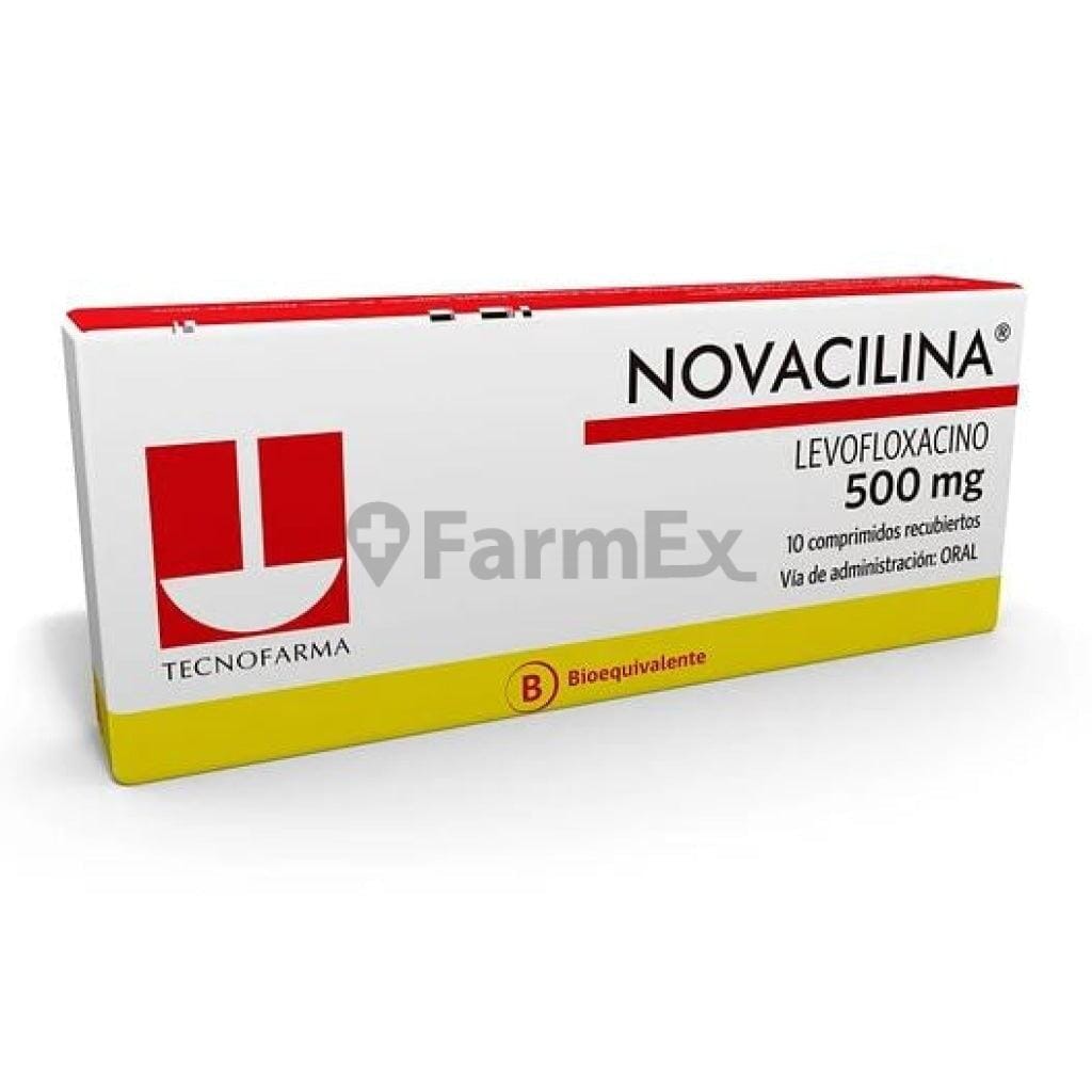 Novacilina 500 mg x 10 comprimidos
