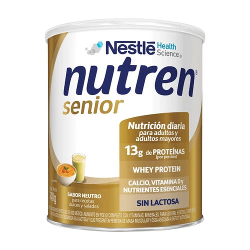 Nutren Senior Neutro Sin Lactosa X 740g