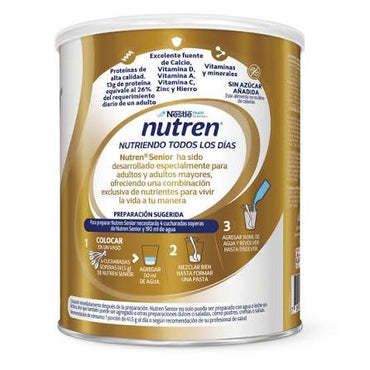 Nutren Senior Neutro Sin Lactosa X 740g