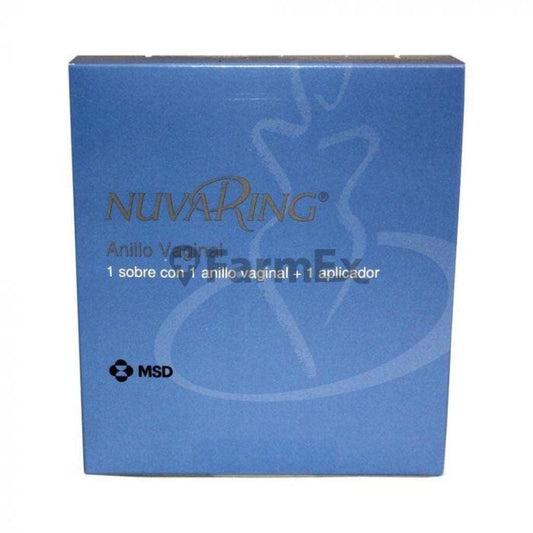 Nuvaring Anillo Vaginal (Producto refrigerado solo disponible para envío a algunas comunas de Santiago) susc-1 de 3 meses Farmex-Suscripciones-Persistente 