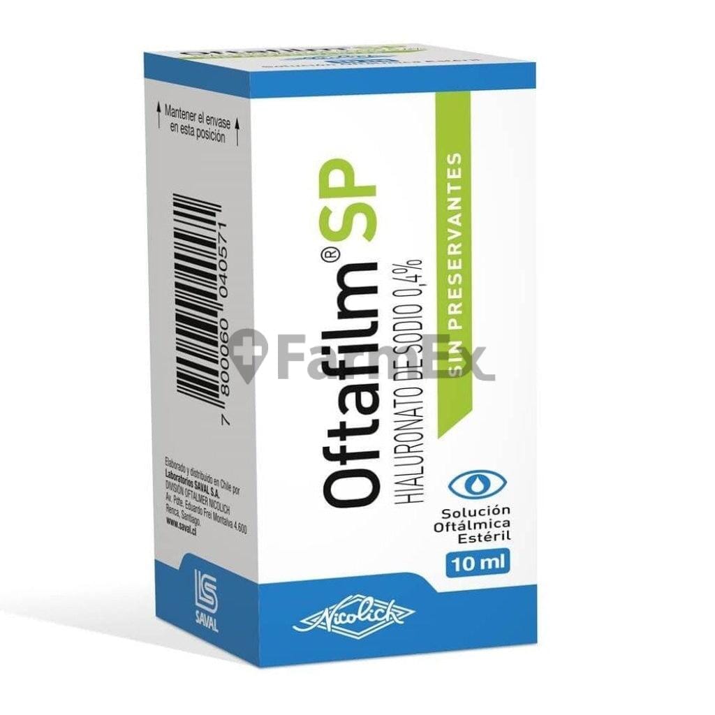 Oftafilm SP solución oftálmica x 10 mL Farmex-VidaTres-Persistente 