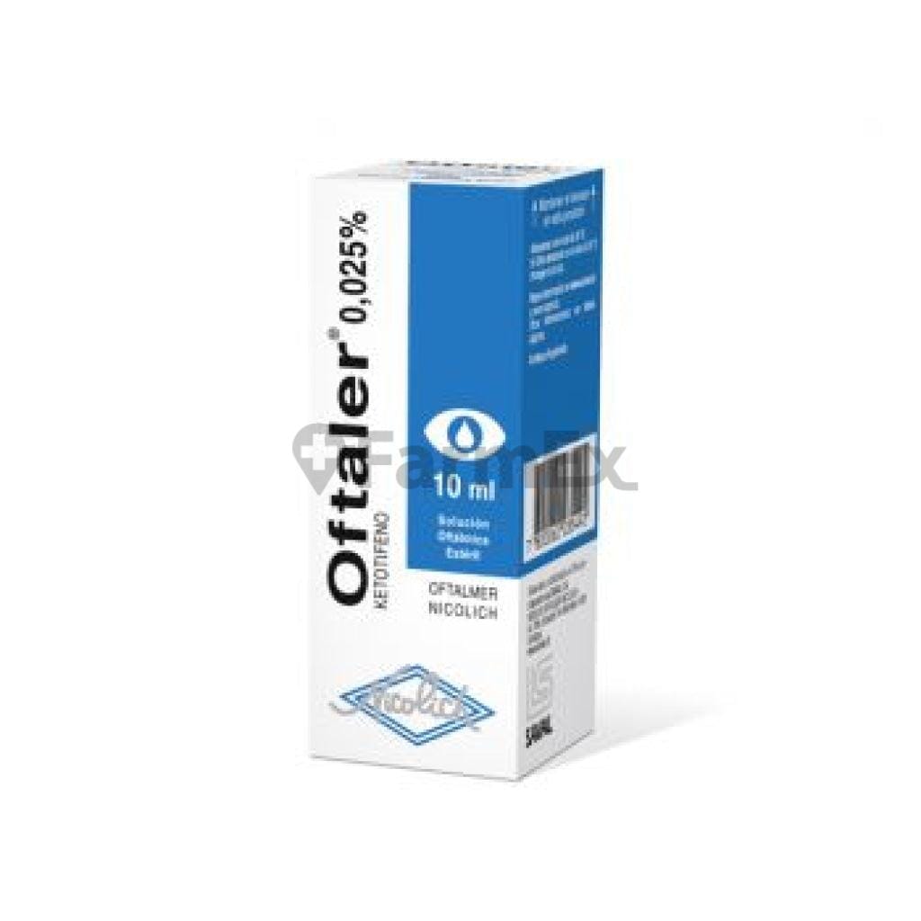Oftaler Solución Oftálmica 0,025 % x 10 mL Farmex-MiaHealth-Persistente 