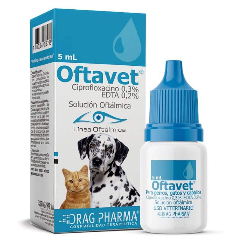 Oftavet® Solución Oftálmica 5 mL Drag Pharma 