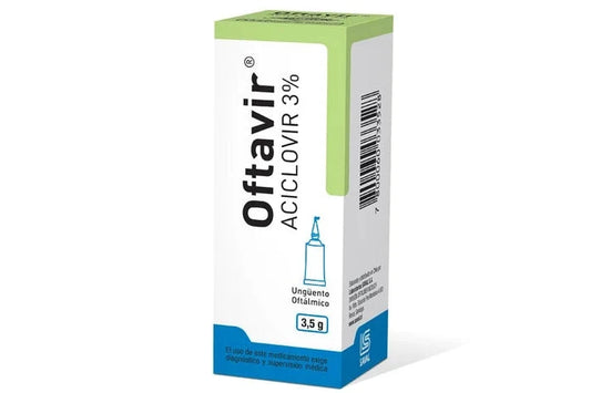 Oftavir 3% Ungüento Oftálmico x 3,5 g SAVAL 