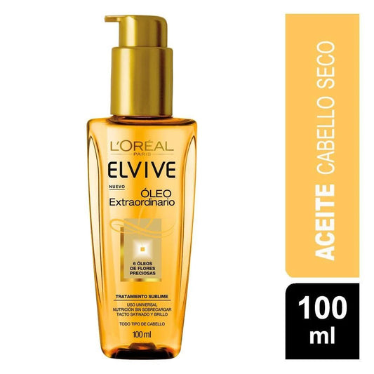 Óleo Extraordinario Todo Tipo de Cabello x 100 mL Loreal Paris 