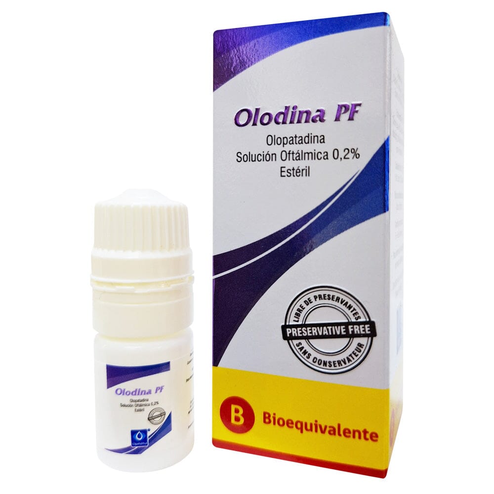 Olodina PF 0,2% solucion oftalmica x 5mL.
