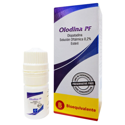Olodina PF 0,2% solucion oftalmica x 5mL