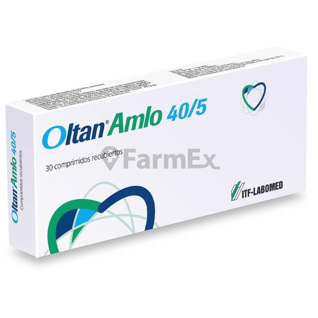 Oltan Amlo 40 / 5 x 30 comprimidos Farmex-VidaTres-Persistente 