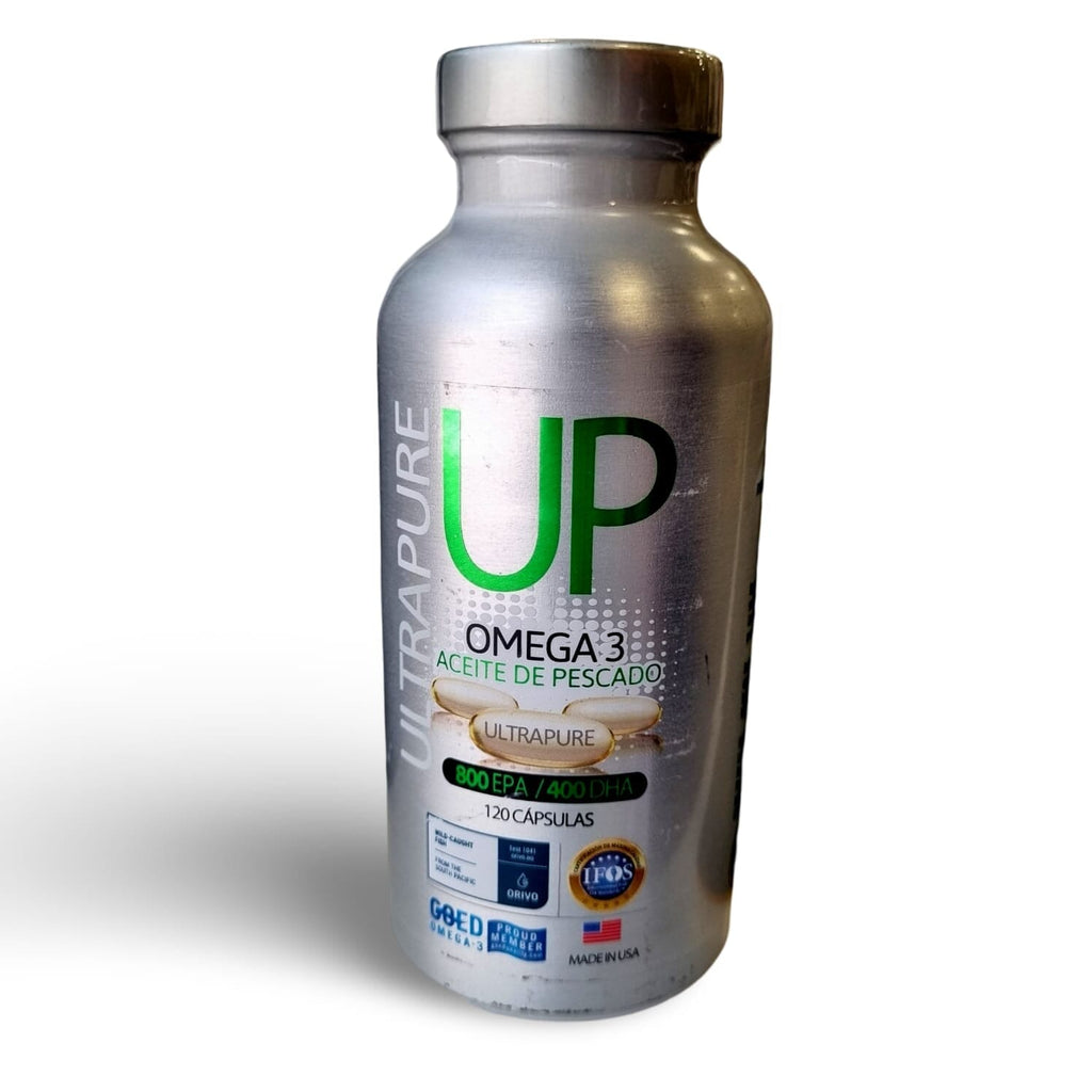 Omega 3 Ultra Pure 800 EPA/ 400 DHA x 120 cápsulas Ravepharma 