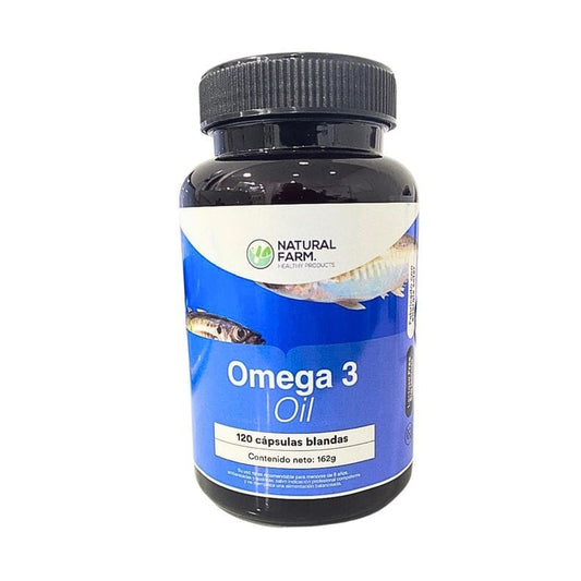 Omega 3 x 120 Cápsulas Blandas Natural Farm 