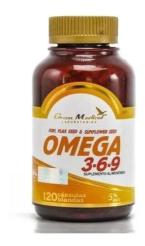 Omega 369 x 120 cápsulas blandas GREEN MEDICAL 