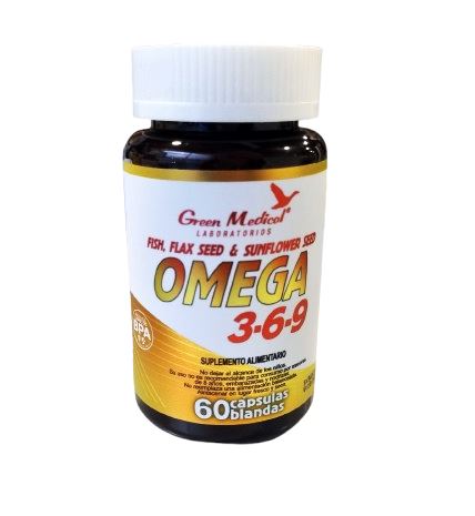 Omega 369 x 60 cápsulas blandas GREEN MEDICAL 