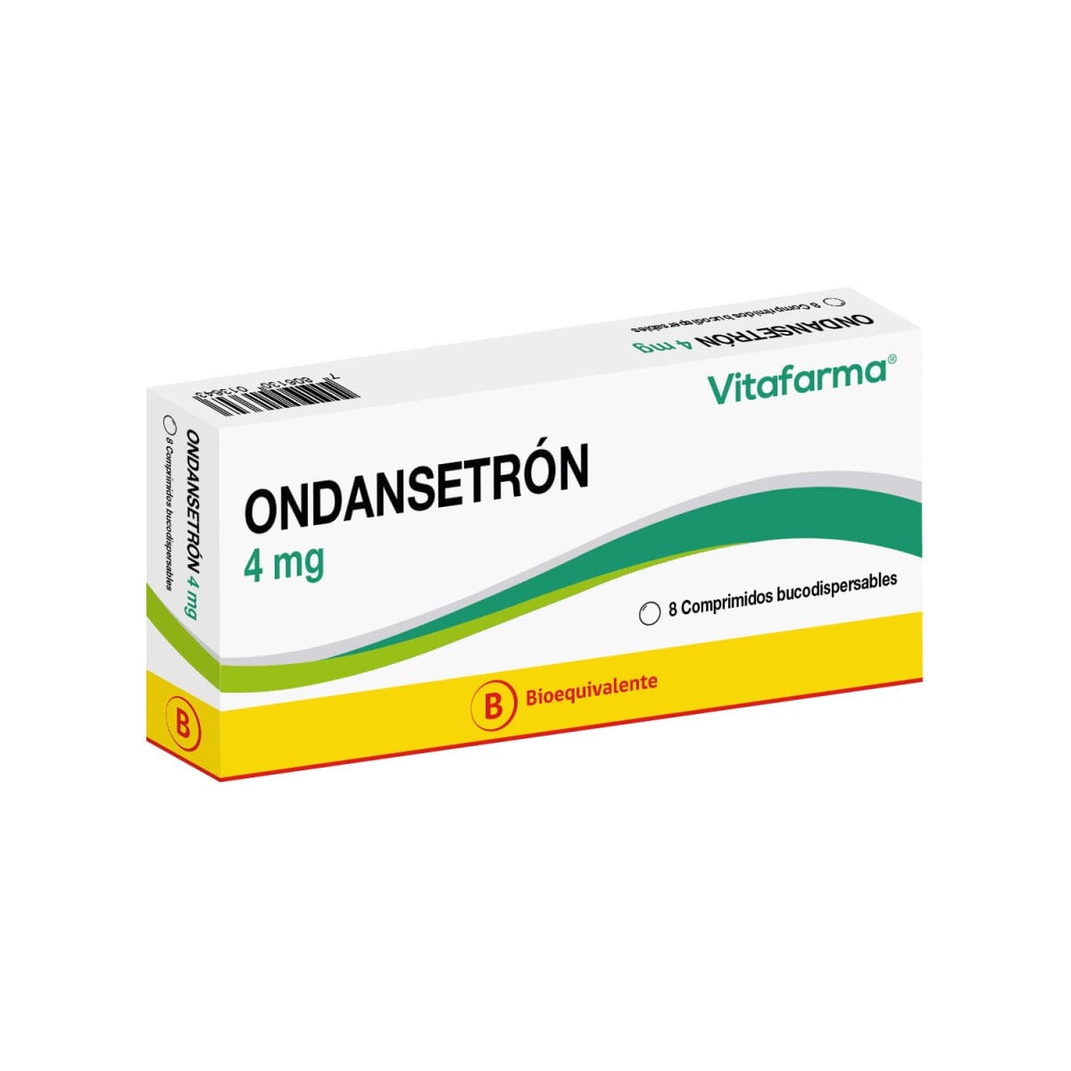 Ondansetron 4 mg x 10 comprimidos bucodispersables "Ley Cenabast" Vitafarma 