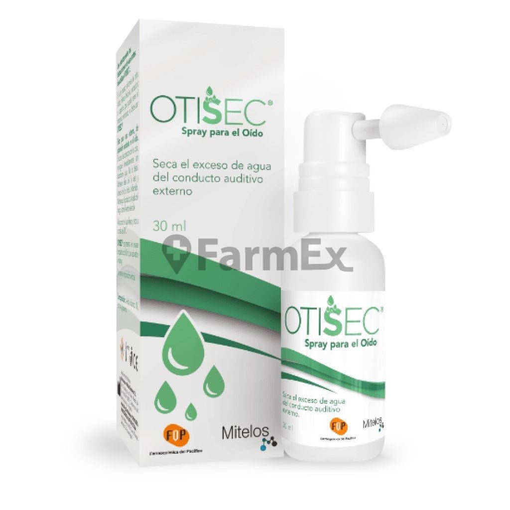 Otisec Spray Ótico x 30 mL. Farmex-Yapp-Programa-Boleta 