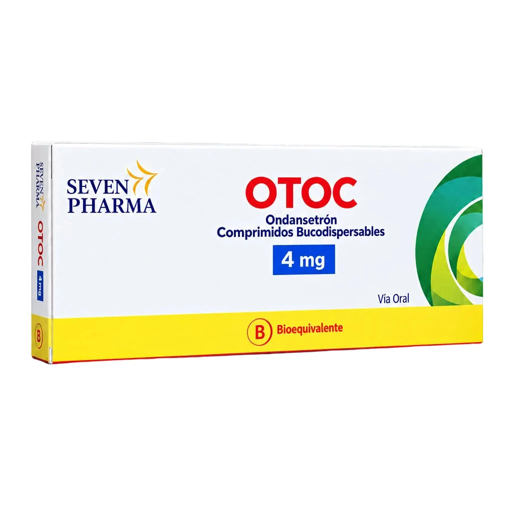 Otoc 4 mg x 8 comprimidos bucodispersables SEVEN PHARMA 