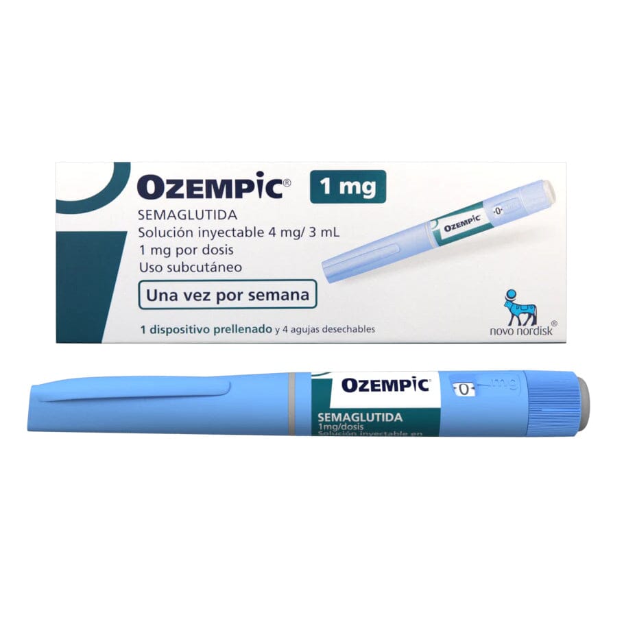 Ozempic solución inyectable 4 mg/3 mL x 1 jeringa precargada (1 mg x dosis) Novo Nordisk 