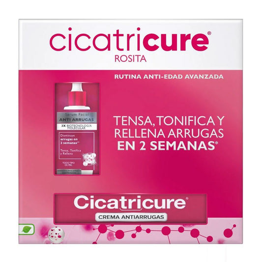 Pack Cicatricure Sérum Antiarrugas 30 gr + Crema Antiarrugas 30 gr GENOMMA LAB 