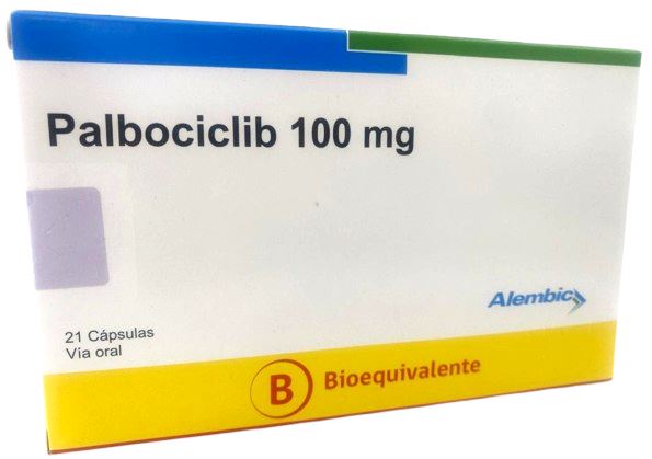 Palbociclib 100 mg x 21 cápsulas alembic 