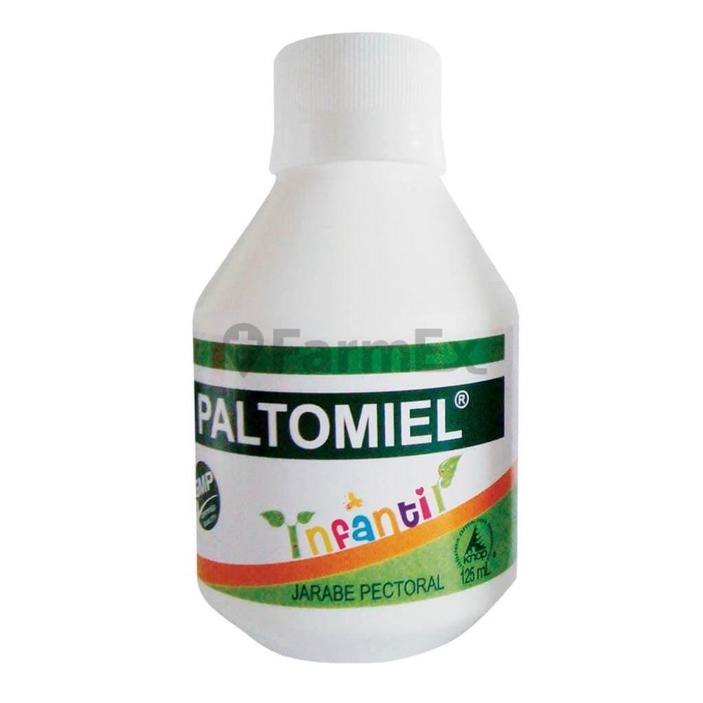 Paltomiel Jarabe Infantil x 125 mL Farmex-Fonasa-Persistente 