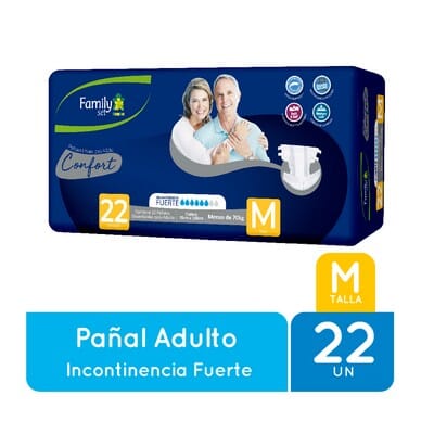 PAÑAL ADULTO CONFORT Family Set M x 22 U. Family Set 