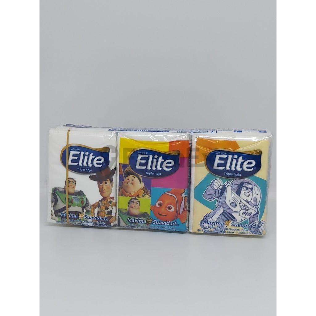 Pañuelos Elite Diseño Disney Pack 6 x 8 unidades c/u.
