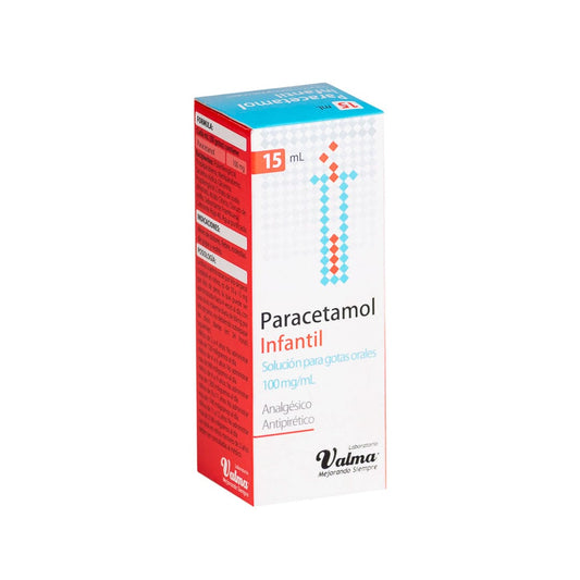 Paracetamol Infantil 100 mg / mL x 15 mL VALMA 