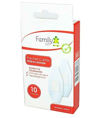 Parche Hidrocoloide x 10 Unidades (Family Set)